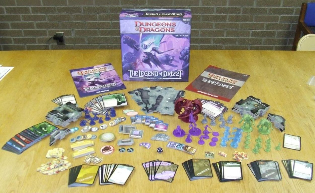 Dungeons & Dragons: The Legend of Drizzt components