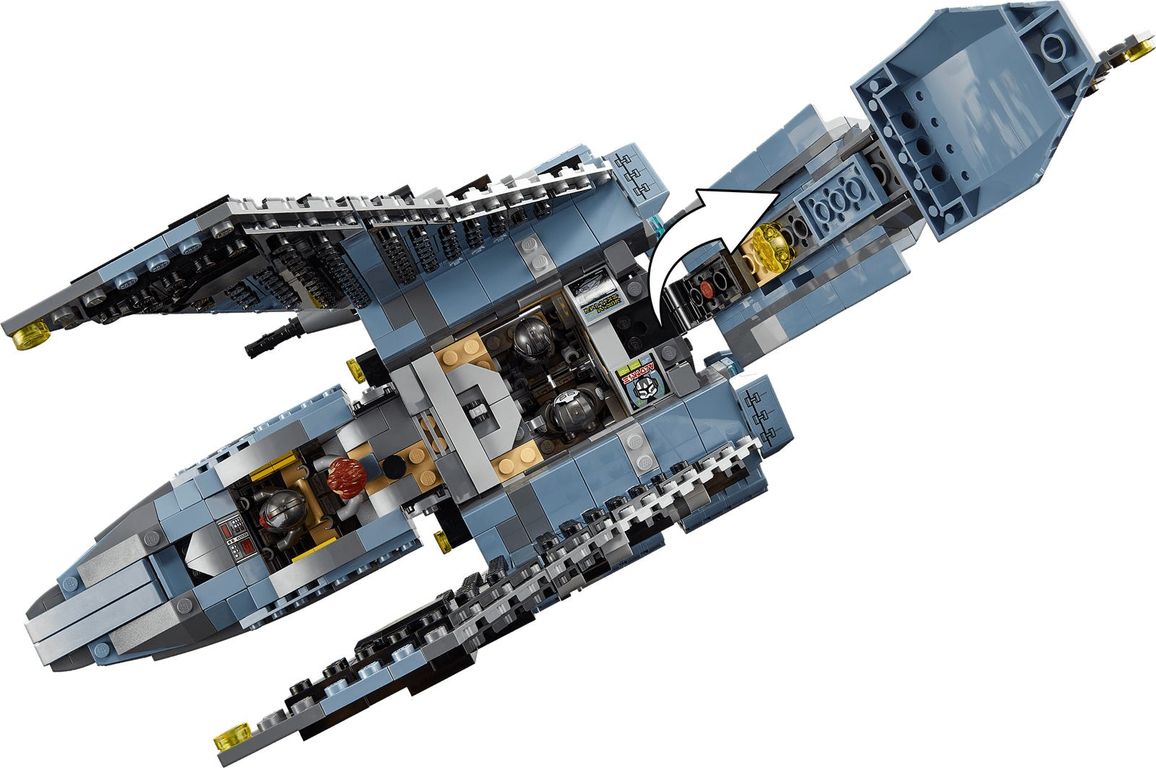 LEGO® Star Wars Shuttle di attacco The Bad Batch™ componenti