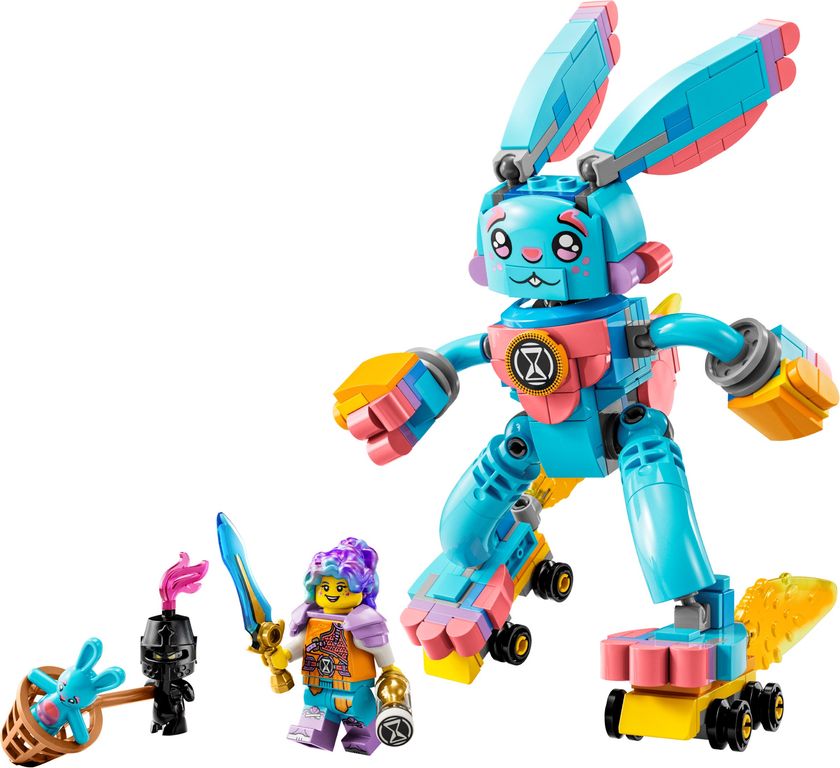 LEGO® DREAMZzz™ Izzie and Bunchu the Bunny components