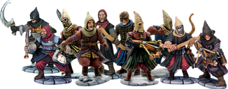 Frostgrave Cultists miniatures