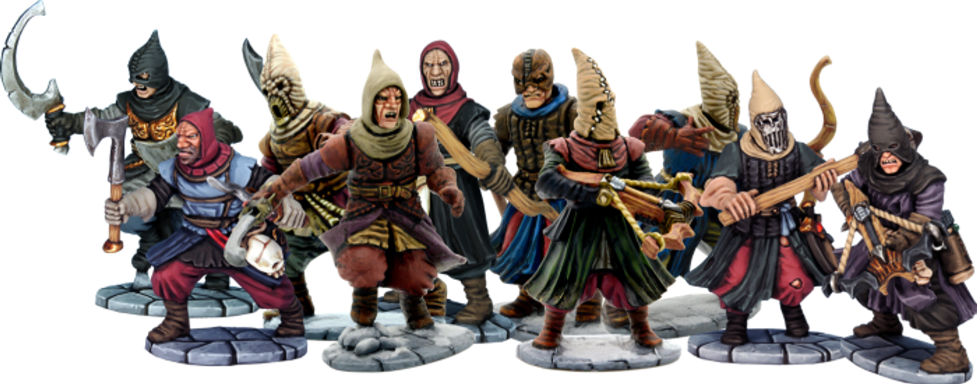 Frostgrave Cultists miniaturen