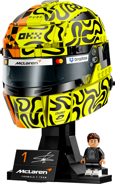 LEGO® Editions McLaren Mastercard F1® Team Lando Norris Helmet components