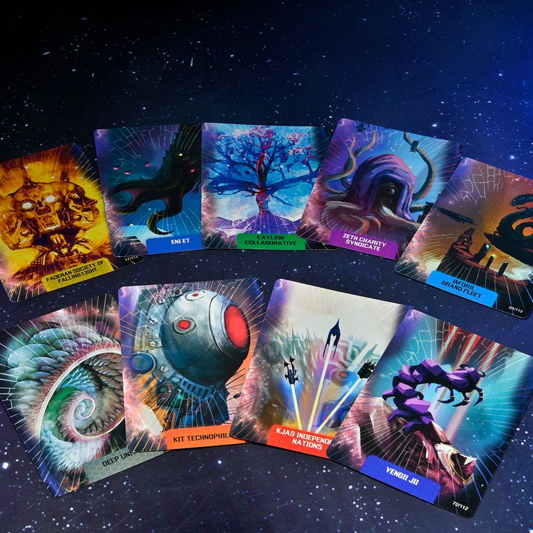 Sidereal Confluence: Bifurcation cards