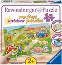 My First Outdoor Puzzle - Lotta and Max on the farm