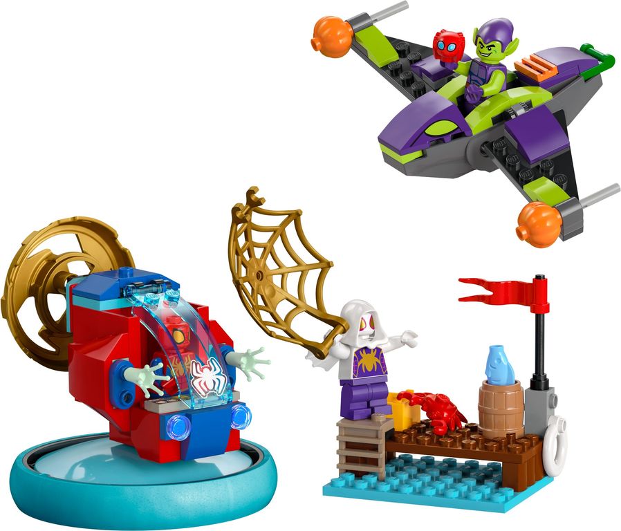 LEGO® Marvel Spidey contre Le Bouffon Vert composants