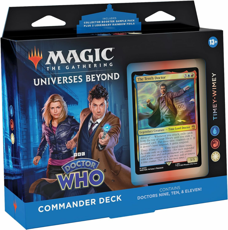 Magic Doctor Who Commander Deck Display [::] Let's Play Games