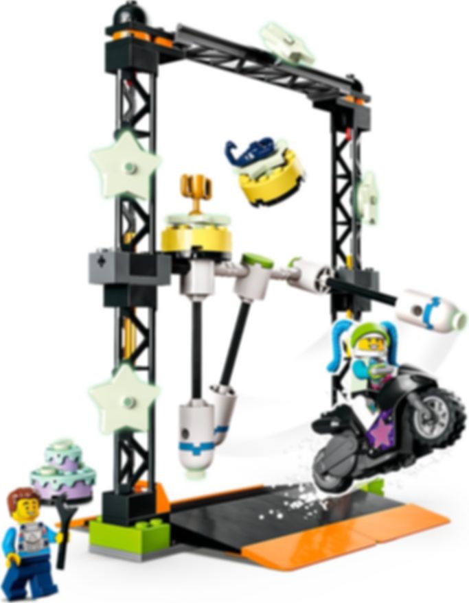 LEGO® City Umstoß-Stuntchallenge spielablauf