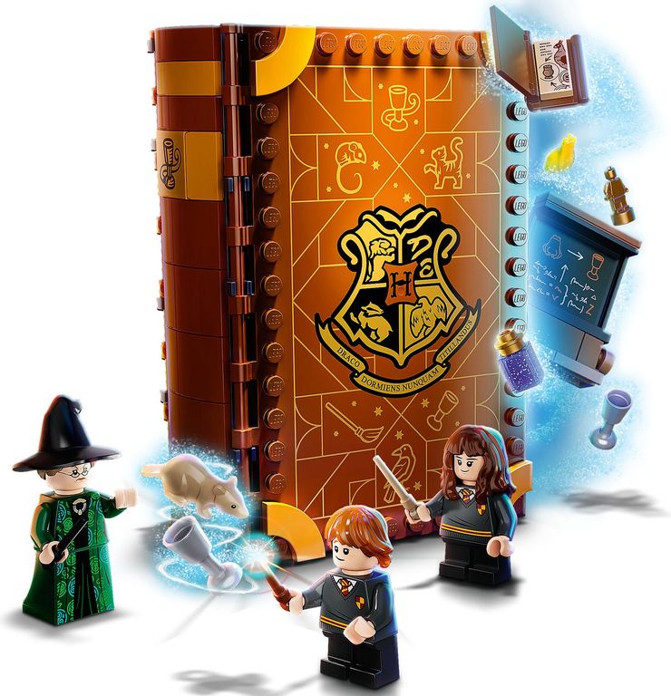 LEGO® Harry Potter™ Lezione di trasfigurazione a Hogwarts™ componenti