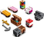 LEGO® Minecraft The Modern Treehouse components