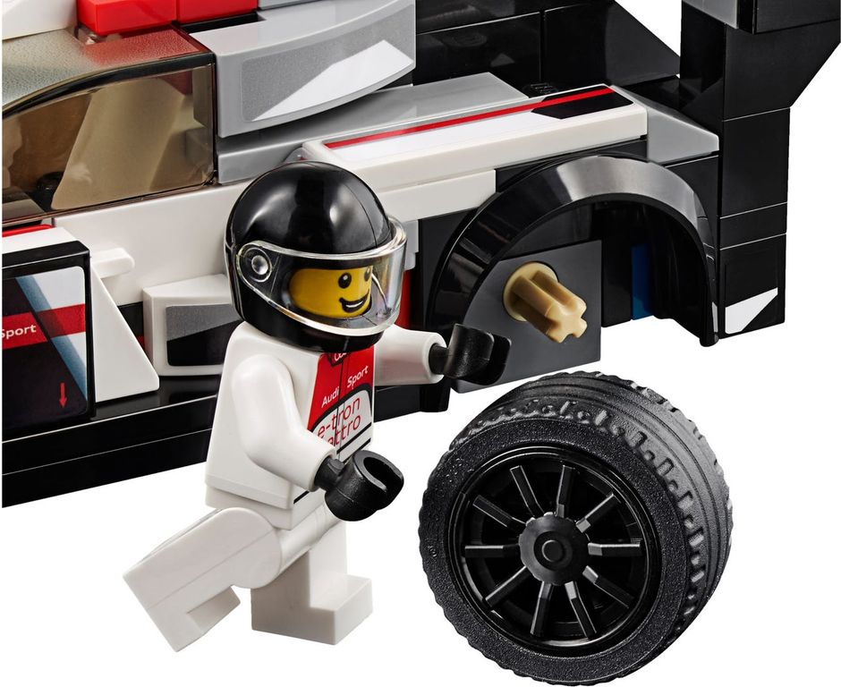 LEGO® Speed Champions Audi R18 e-tron quattro komponenten