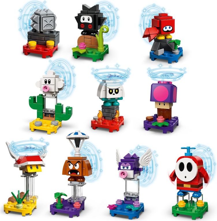 LEGO® Super Mario™ Mario-Charaktere-Serie 2 komponenten