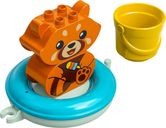 LEGO® DUPLO® Bath Time Fun: Floating Red Panda components