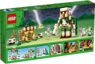 LEGO® Minecraft La Fortaleza del Gólem de Hierro parte posterior de la caja