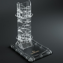Gamegenic Crystal Twister Premium Dice Tower