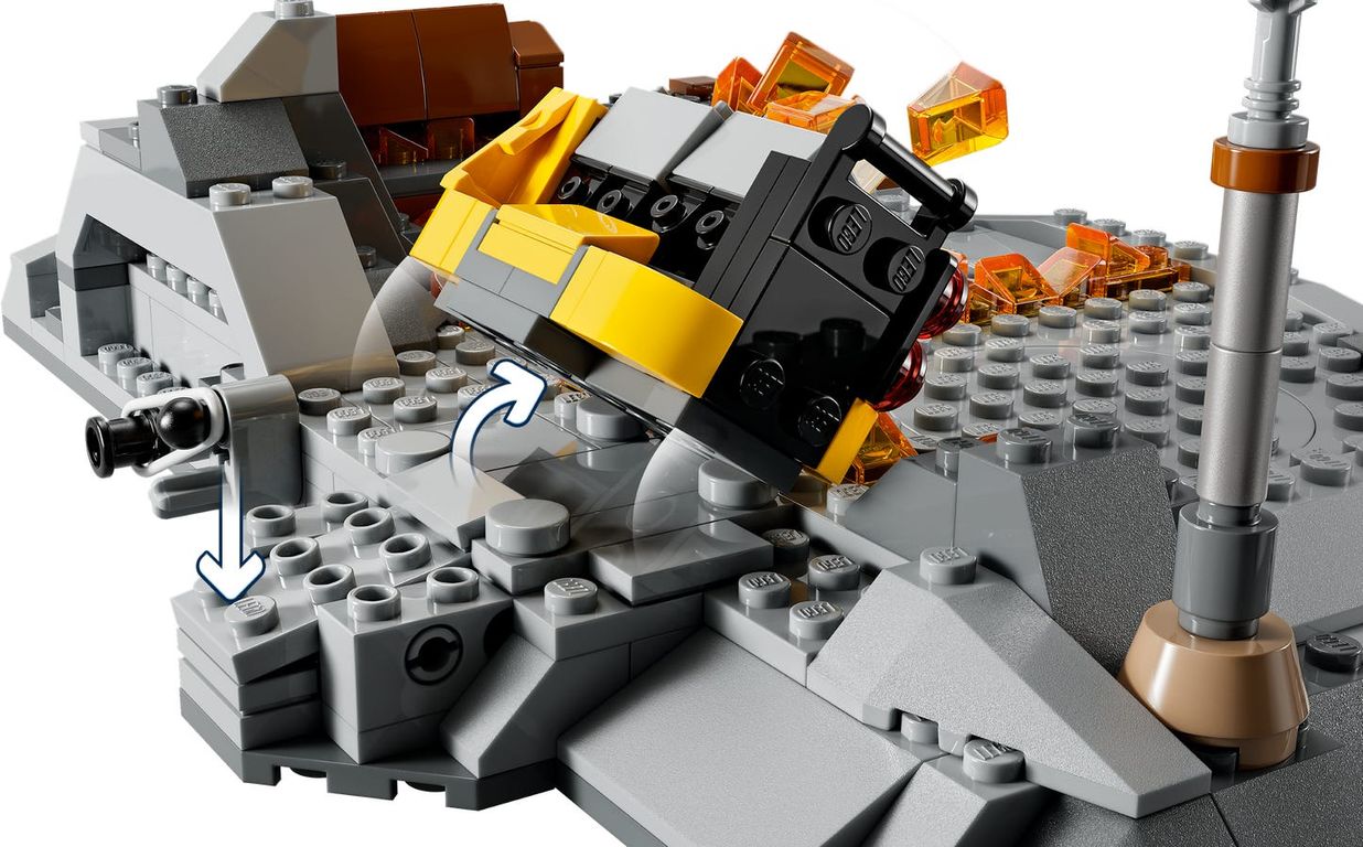 LEGO® Star Wars Obi-Wan Kenobi™ contre Dark Vador composants