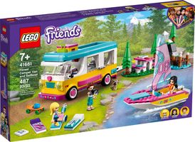 LEGO® Friends Le camping-car et le voilier de la forêt