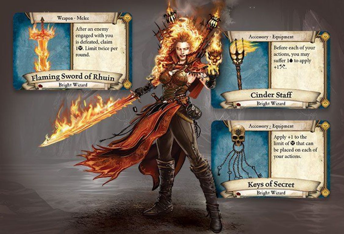 Warhammer Quest: Le Jeu d’Aventure cartes