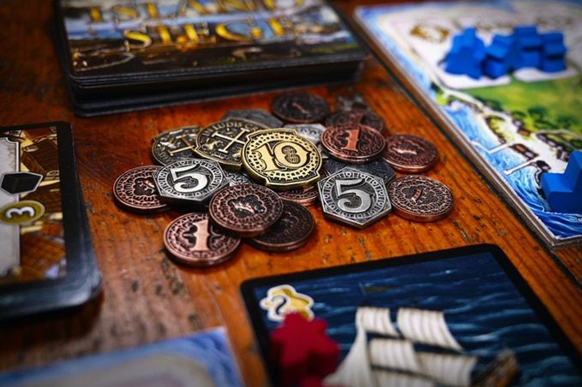 Island Siege: Anniversary Edition coins
