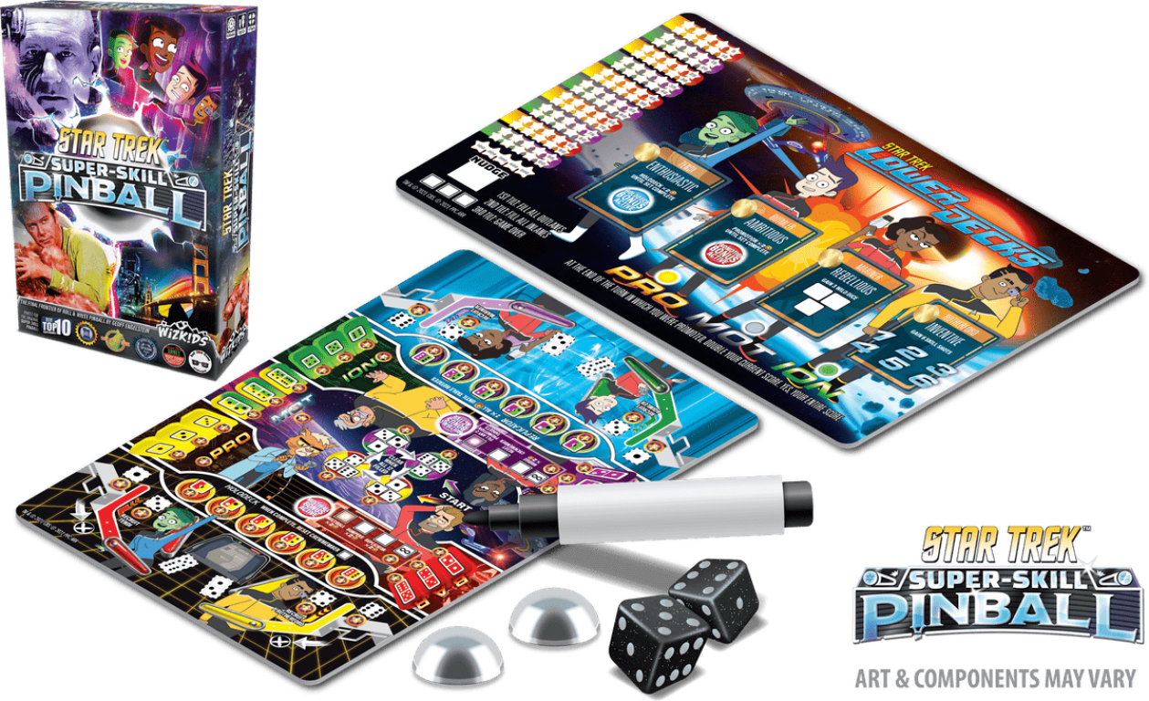 Star Trek: Super-Skill Pinball composants