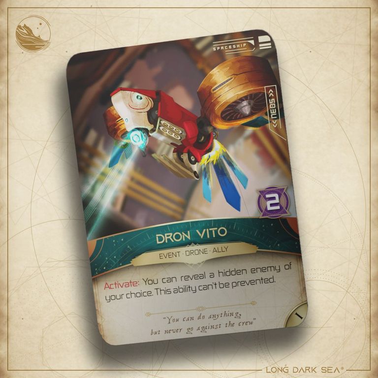 Long Dark Sea cartes