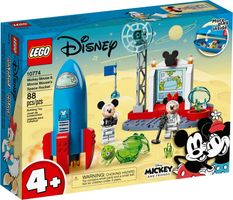 LEGO® Disney Cohete Espacial de Mickey Mouse y Minnie Mouse