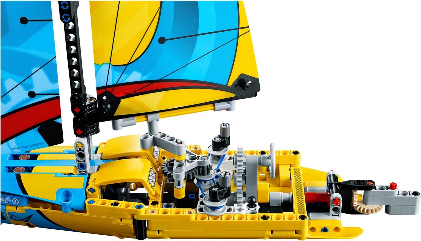 LEGO® Technic Racing Yacht interior