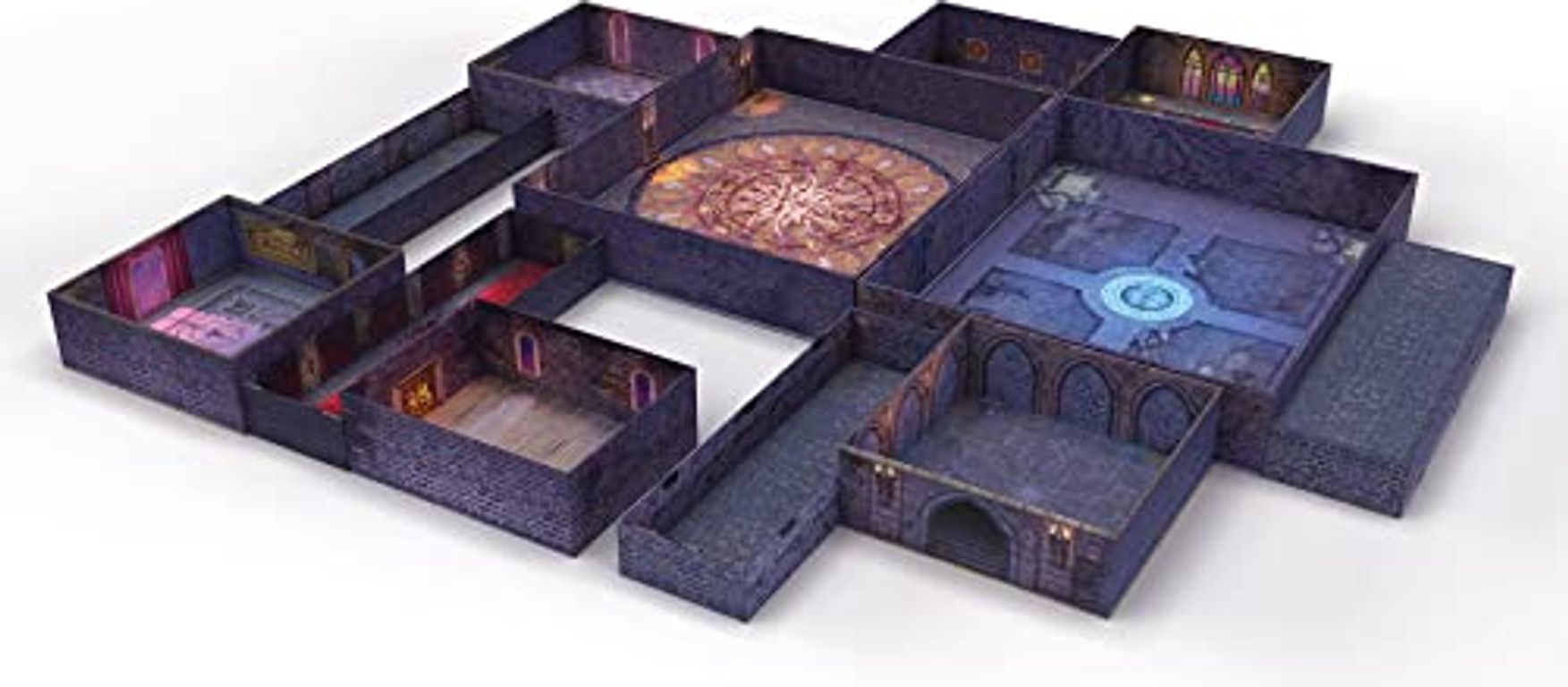 Tenfold Dungeon: The Castle components