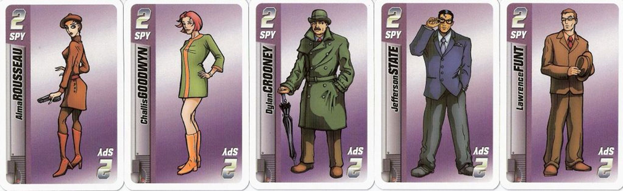 Before I Kill You, Mister Spy... cartes