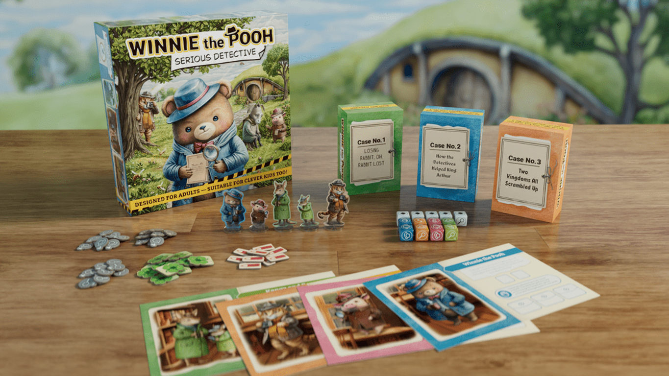Winnie the Pooh: Serious Detective box