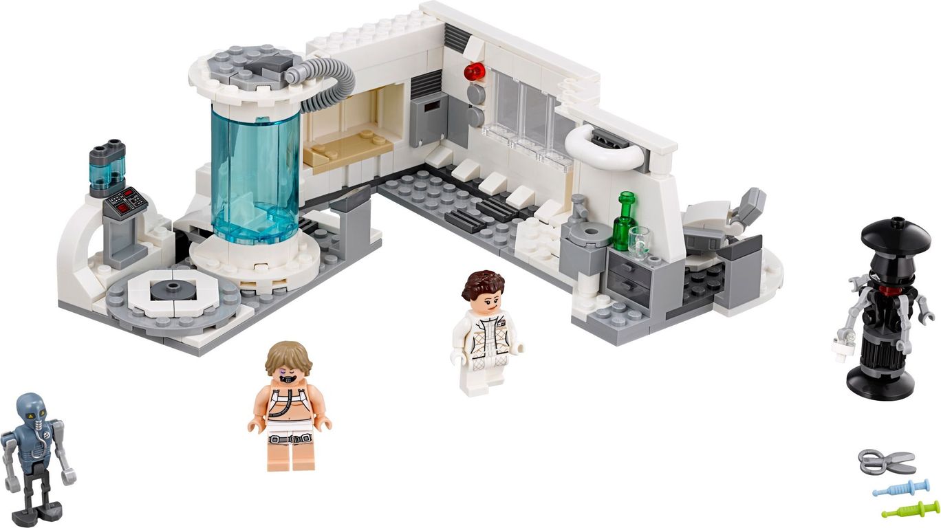 LEGO® Star Wars Hoth Medical Chamber components