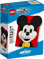 LEGO® Brick Sketches™ Mickey Mouse