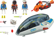 Playmobil® Galaxy Police Galaxy Police Glider components