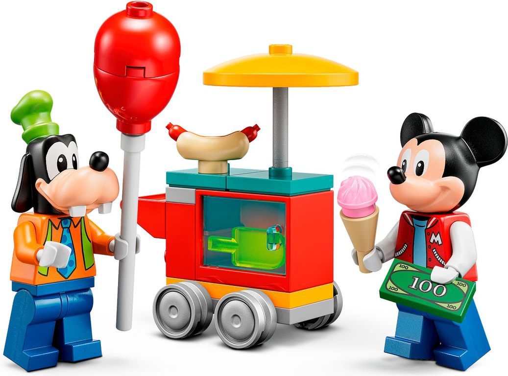 LEGO® Disney Micky, Minnie und Goofy auf dem Jahrmarkt minifiguren