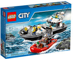 LEGO® City Barco patrulla de la policía