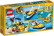 LEGO® Creator Wasserflugzeug-Abenteuer rückseite der box