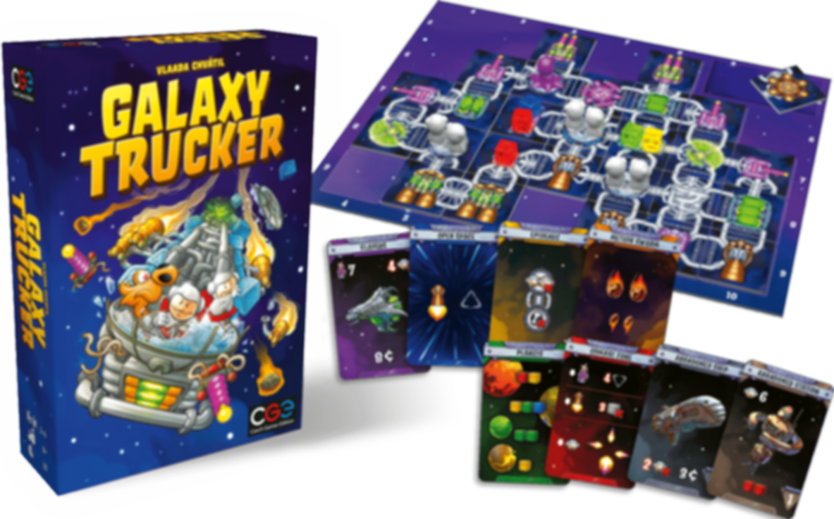Galaxy Trucker (Remastered Edition) components