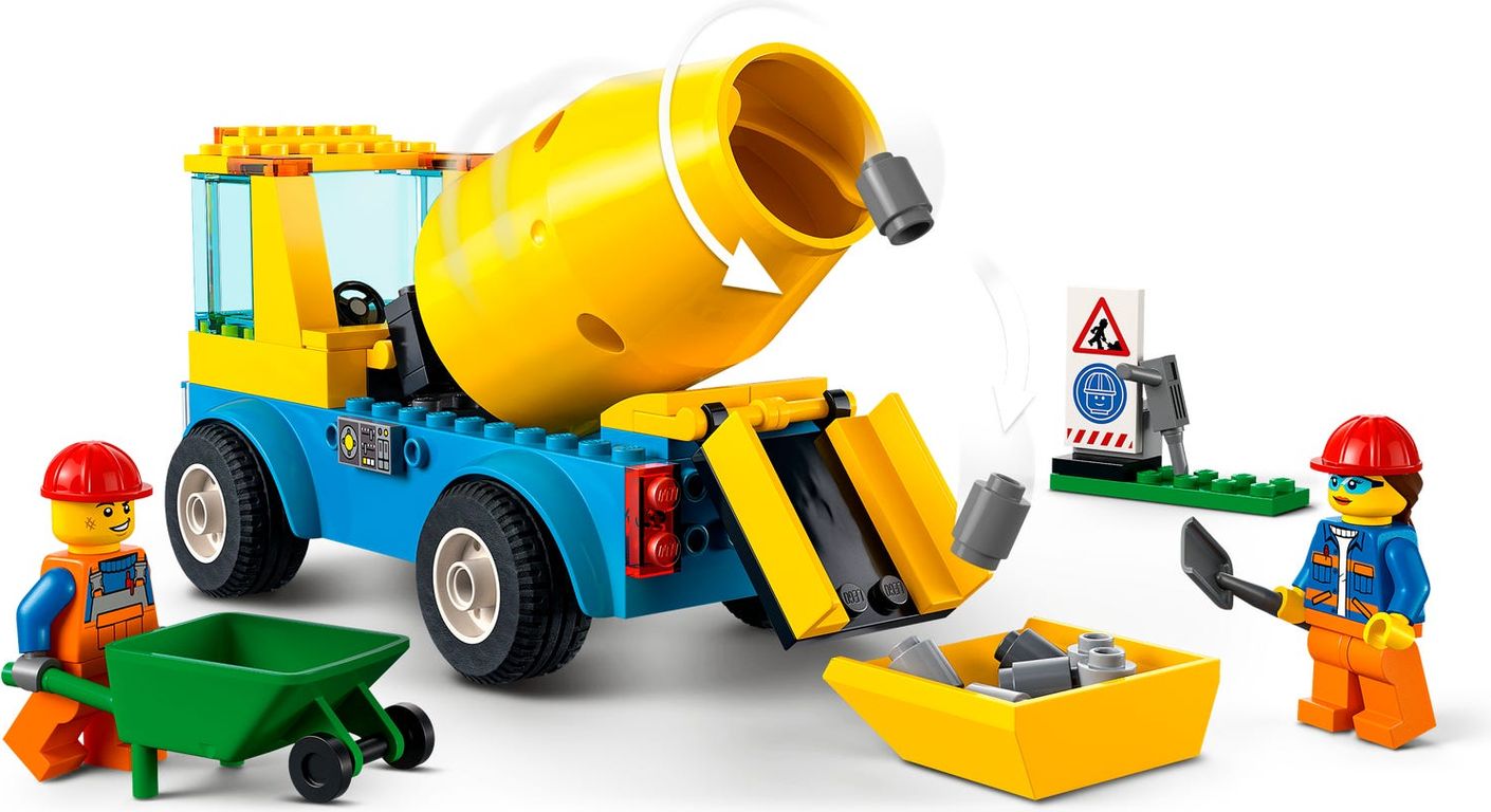 LEGO® City Betonmischer spielablauf