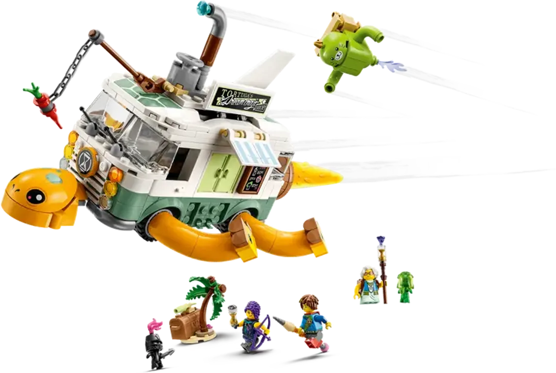 LEGO® DREAMZzz™ Le van tortue de Mme Castillo gameplay