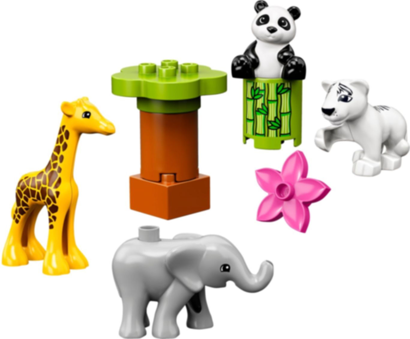 LEGO® DUPLO® Les bébés animaux composants