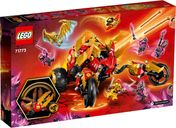 LEGO® Ninjago Explorador del Dragón Dorado de Kai parte posterior de la caja