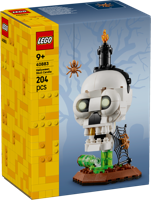 Halloween Skull Candle