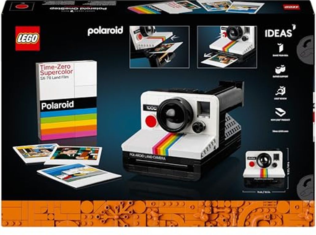 LEGO® Ideas Polaroid OneStep SX-70 Camera torna a scatola