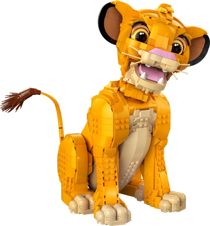 LEGO® Disney Young Simba the Lion King components