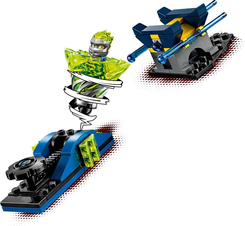 LEGO® Ninjago Spinjitzu Slam - Jay components