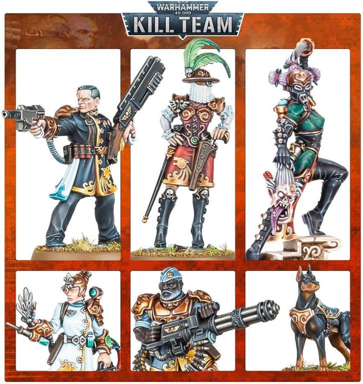 Warhammer 40,000 - Kill Team: Elucidian Starstriders miniatures