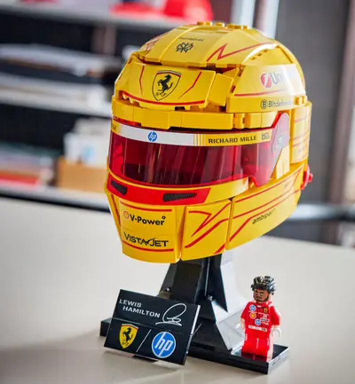 LEGO® Editions Scuderia Ferrari HP Lewis Hamilton Helmet