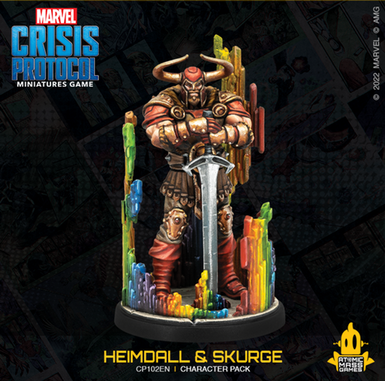 Marvel: Crisis Protocol – Heimdall & Skurge miniature