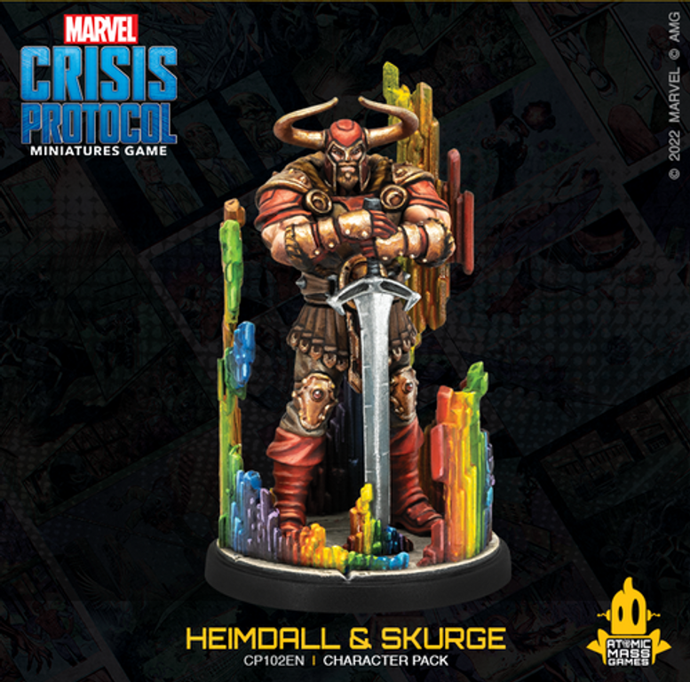 Marvel: Crisis Protocol – Heimdall & Skurge miniatur