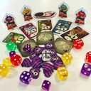 Dice Age: The Hunt components