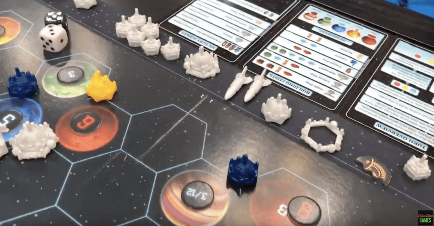 Catan: Kosmonauten componenten